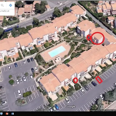 Les Raisins D'or 4 Pers 1 Ch Piscine Parking Apartmán *